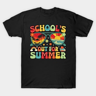 Groovy School's Out For Summer T-Shirt